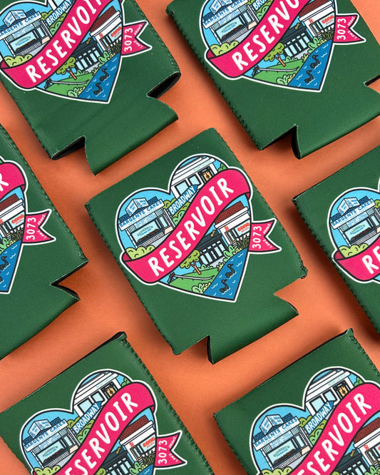 Reservoir Heart Stubby Holder