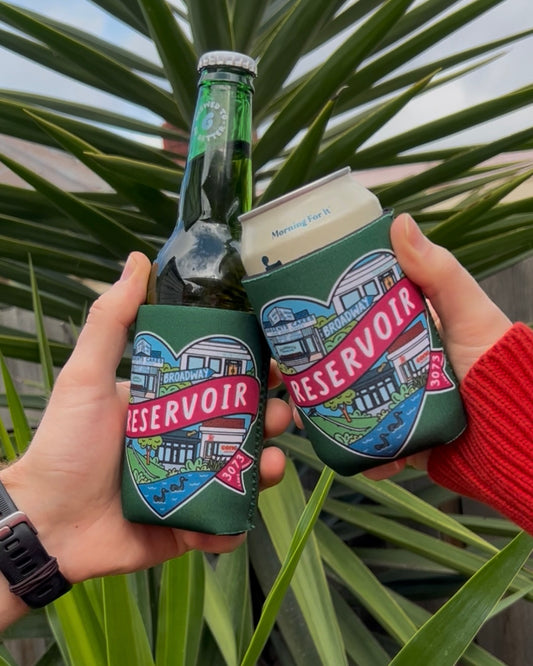 Reservoir Heart Stubby Holder