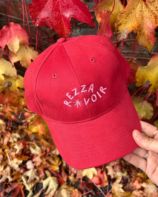 Rezza Voir Embroidered Cap - Raspberry